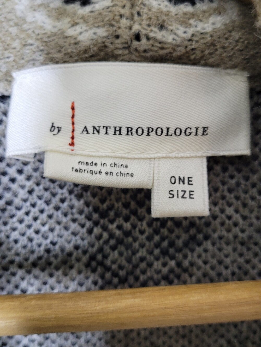 Anthropologie Bandana Fringed Duster Sweater - Picture 9 of 10